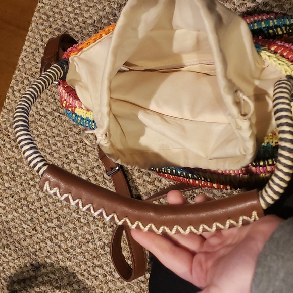 Chic boho style colorful woven bag - Picture 5 of 10